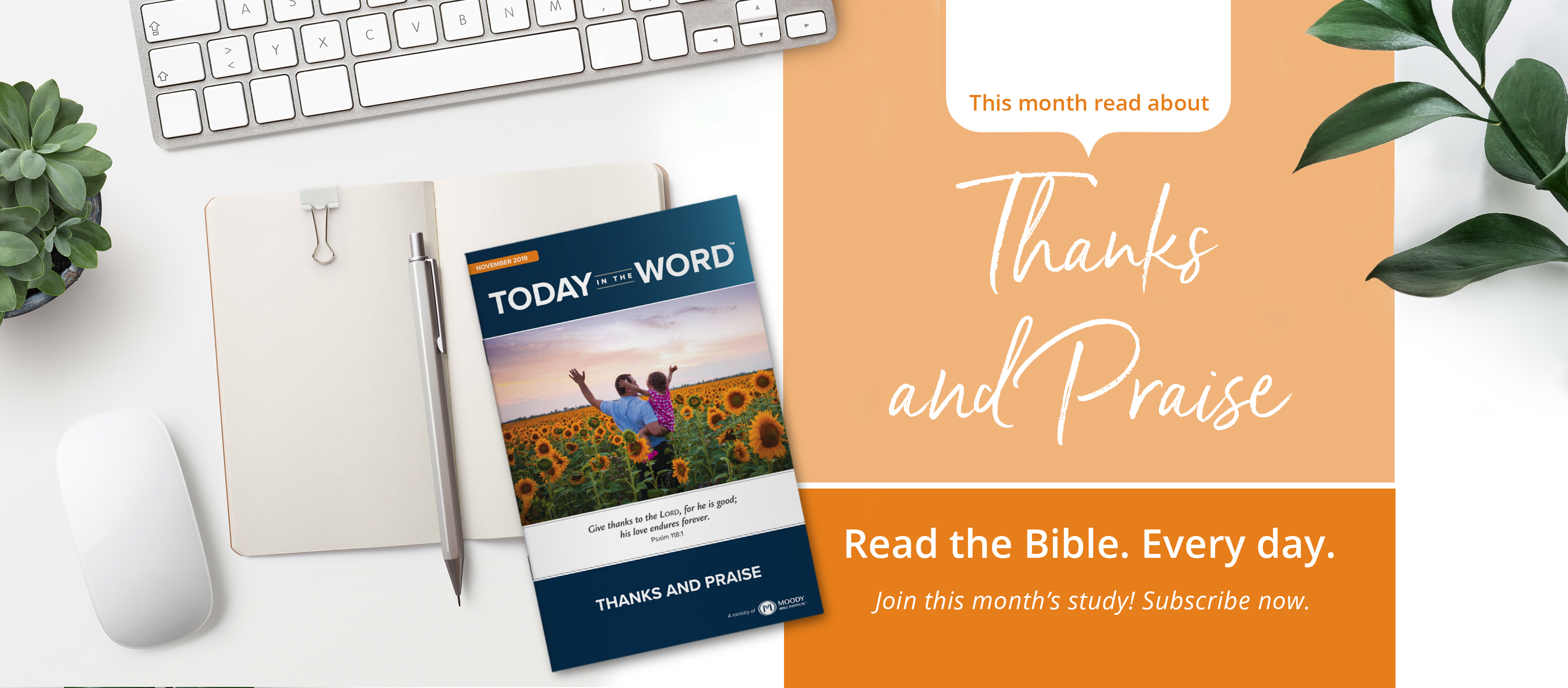 Daily Devotional | Give Thanks for Ministers of the Word